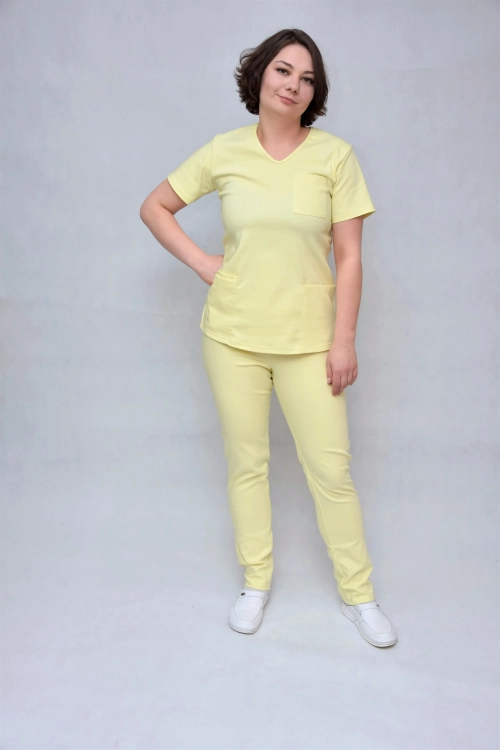 scrubs  żółty