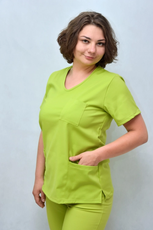 komplet medyczny zielony