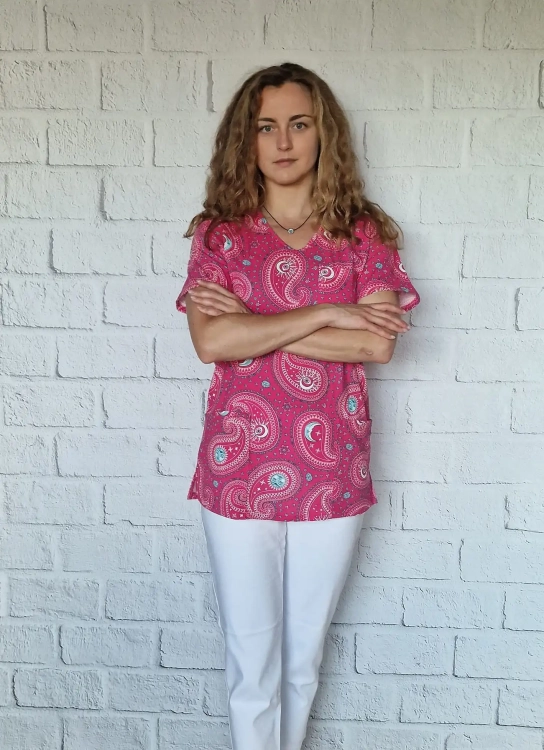 bluza medyczna wzory