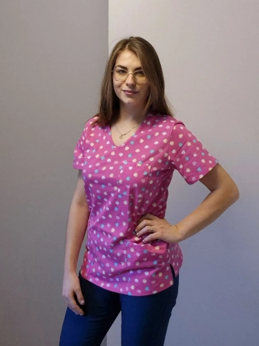 bluza medyczna damska wzory