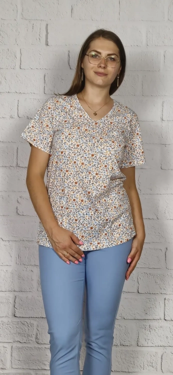 bluza medyczna damska bawełna