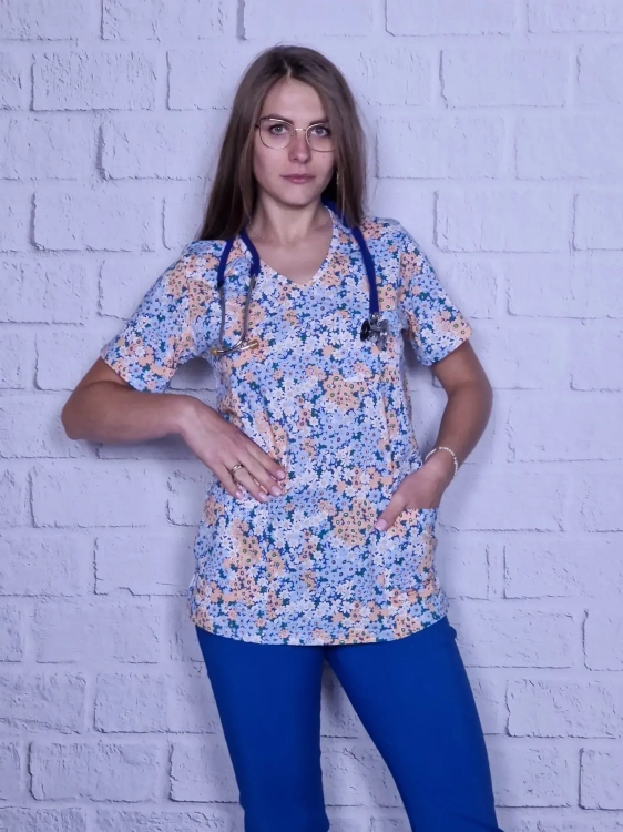 modne bluzy medyczne