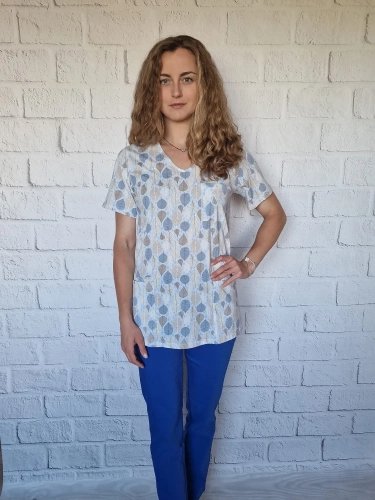 bluza medyczna damska kolorowa