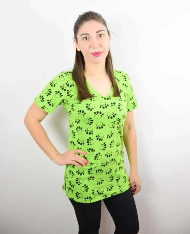 bluzy medyczne wzorki