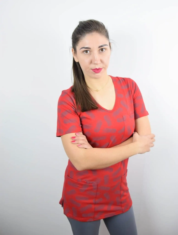 kolorowe ubrania medyczne