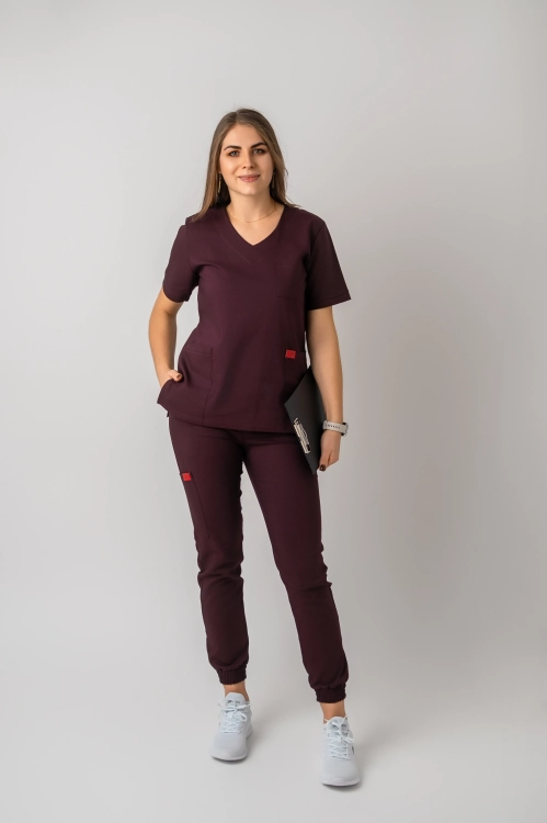 bluzy medyczne jednokolorowe