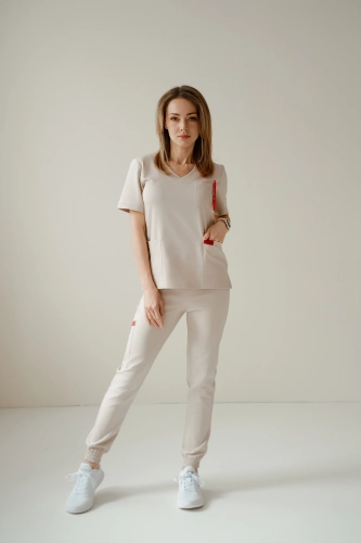 komplet medyczny waniliowy