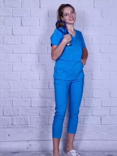 spodnie medyczne damskie 7 8