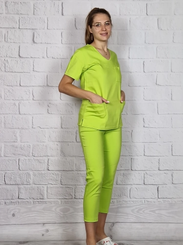 spodnie medyczne z elastanem