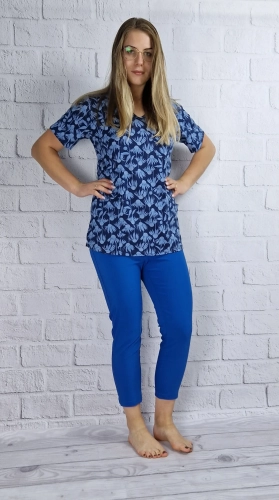 spodnie medyczne niebieskie